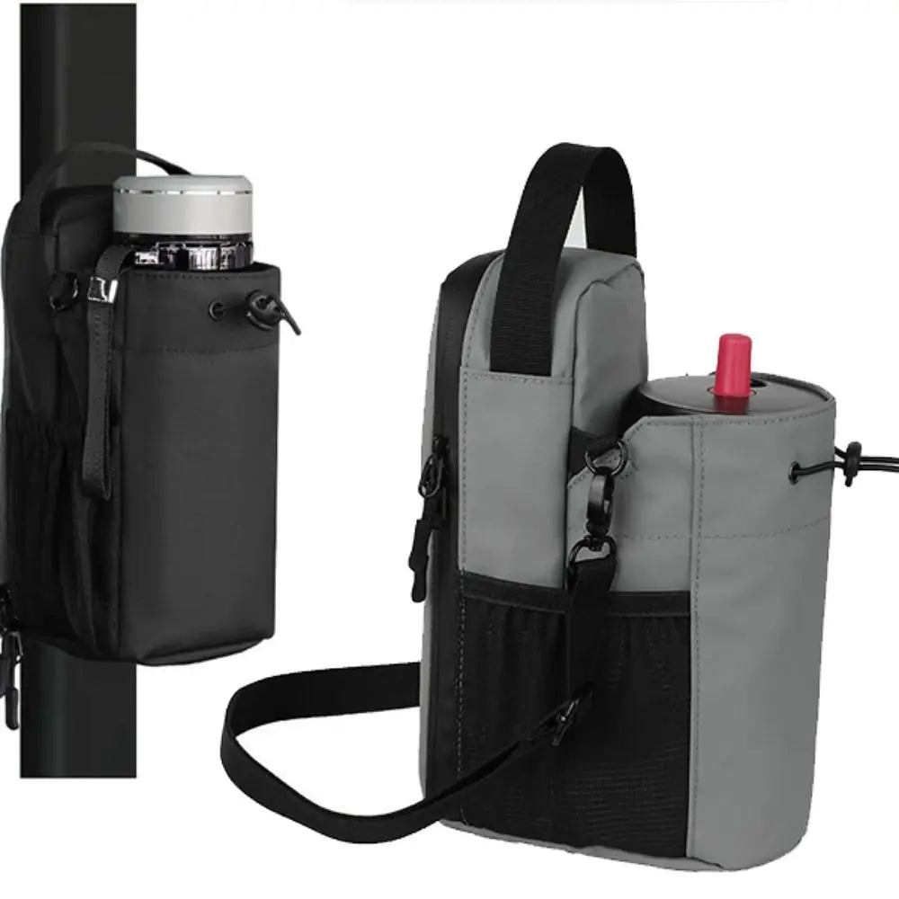 Magnetische Wasserflaschen-Tasche Große Sport &amp; Gym Crossbody Bag mit Schultergurt