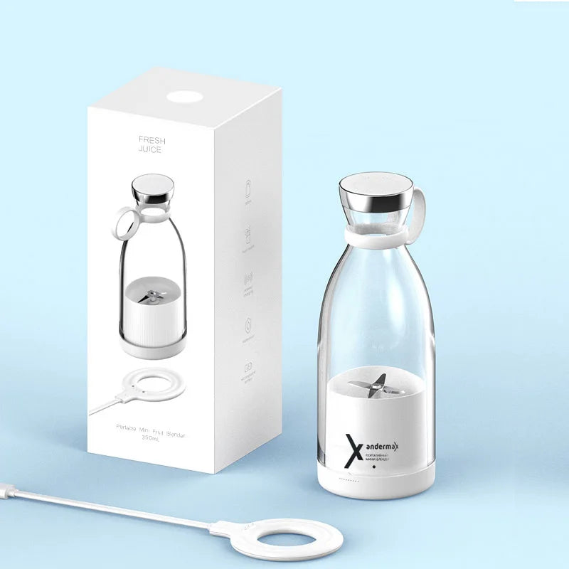 Portable Elektrischer Mini-Entsafter – 350ml | Kabellos | Frisch, Schnell, Praktisch