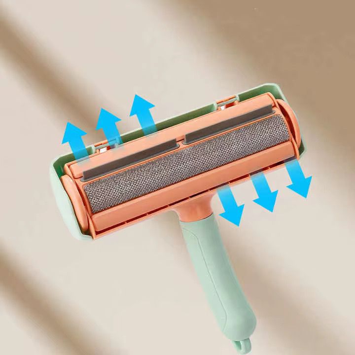 Wiederverwendbarer Tierhaar-Entferner Katzen &amp; Hunde Haarentferner für Teppich, Sofa &amp; Kleidung | Kein Klebeband, Keine Batterie